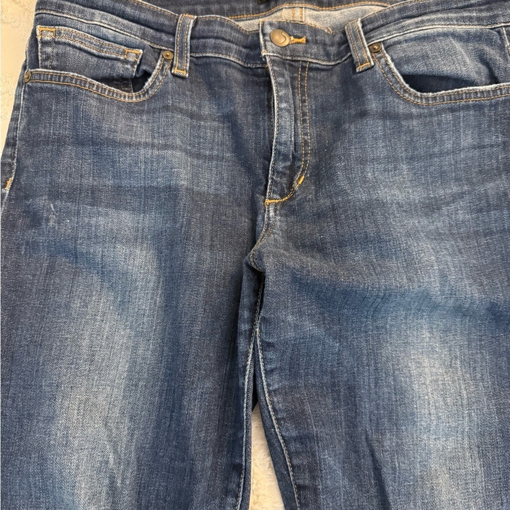 Joe's Jeans Dark Blue Ankle Cropped - Picture 5 of 10